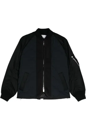 SACAI Quilted padded bomber jacket