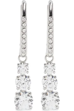Swarovski Stilla Attract Trilogy drop earrings