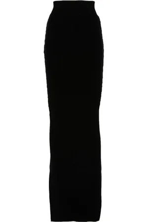 Rick Owens Knitted maxi skirt