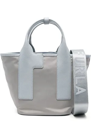 Furla Small Piuma canvas tote bag
