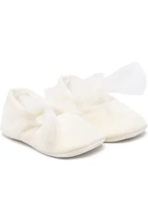 Il gufo Bow-detail ballet flats