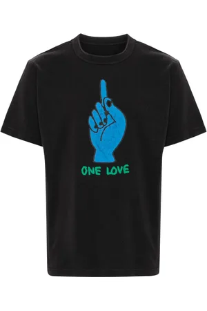 SACAI Graphic-print cotton T-shirt