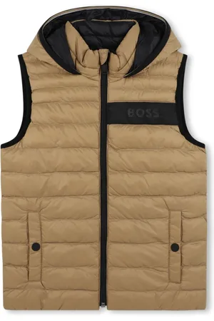 HUGO BOSS Reversible sleeveless puffer jacket