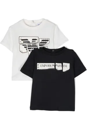 Emporio Armani Logo-print T-shirt set