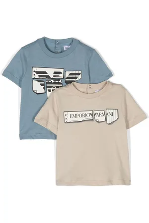 Emporio Armani Logo-print T-shirt set