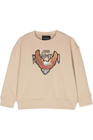 John Richmond Eagle-patch sweatshirt