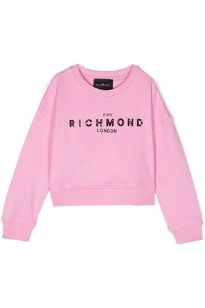 John Richmond Sequin-logo sweatshirt