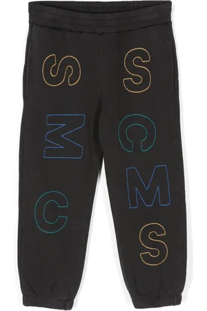 Stella McCartney Logo-embroidered track pants