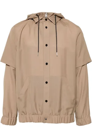 SACAI Hooded shirt jacket