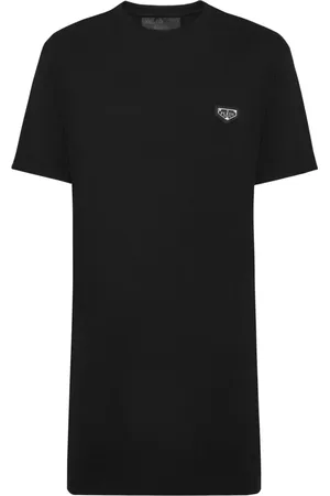 Philipp Plein Mini Iconic round neck t-shirt dress