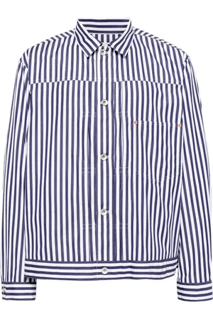SACAI Cotton poplin shirt jacket
