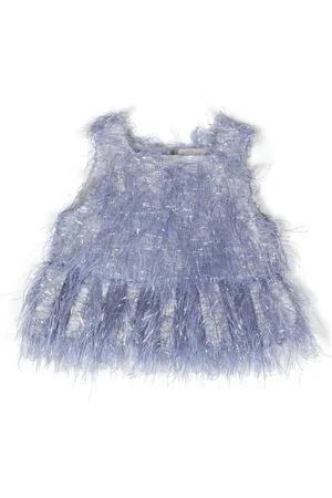DOUUOD KIDS Fringe-detail top