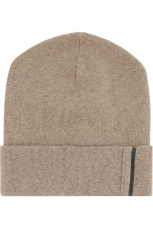 Brunello Cucinelli Monili-detail cashmere beanie
