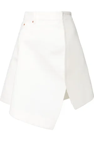 SACAI Asymmetric denim skirt