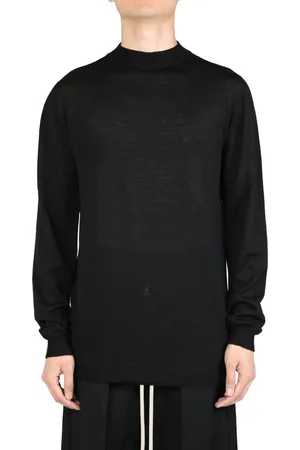 Rick Owens Level Lupetto fine-knit jumper