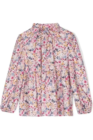 Il gufo Floral-print blouse
