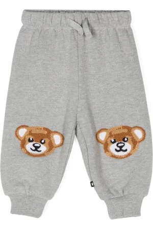 Molo Teddy bear-detail track pants