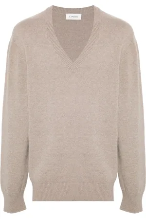 LANEUS Mélange-effect sweater