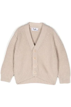 Il gufo Ribbed cardigan