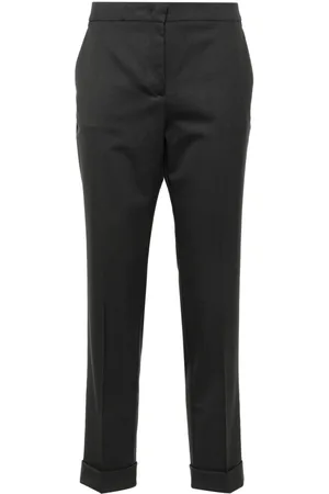 Etro Cropped wool trousers