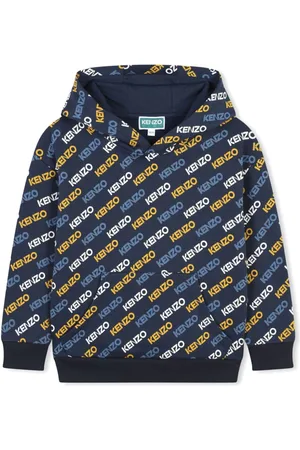 Kenzo Logo-print cotton hoodie