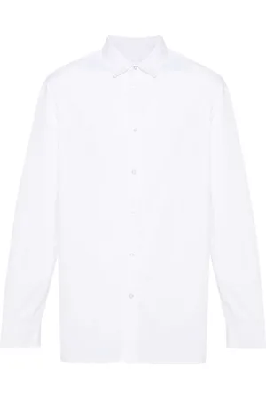 Jil Sander Spread-collar poplin shirt