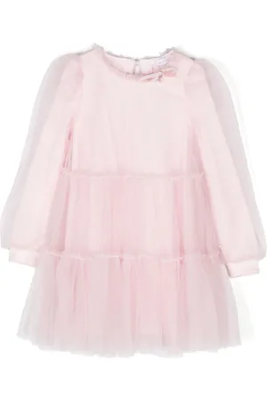MONNALISA Tulle mini dress