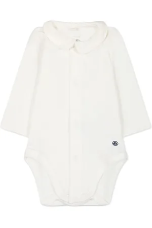 Petit Bateau Collared long-sleeve body