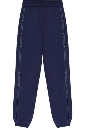 Emporio Armani Logo-detailed stretch-cotton track pants