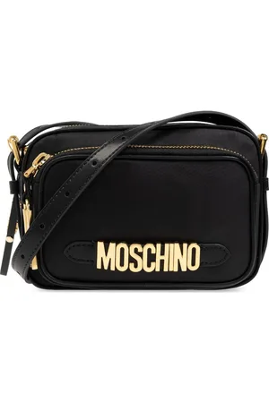 Moschino Logo plaque cross bag