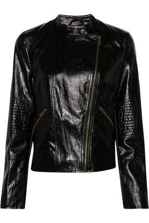 Twin-Set Zip biker jacket