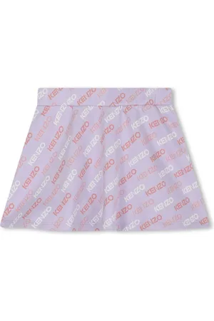 Kenzo All-over logo print mini skirt