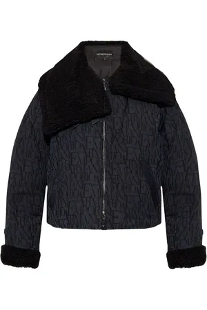 Emporio Armani Fur-trim jacket
