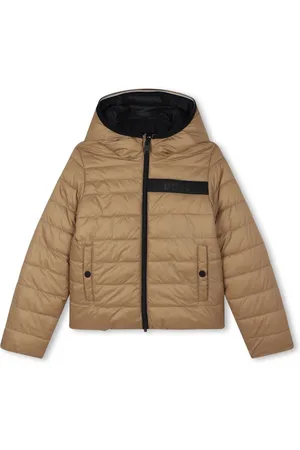HUGO BOSS Logo-appliqu?? reversible padded jacket