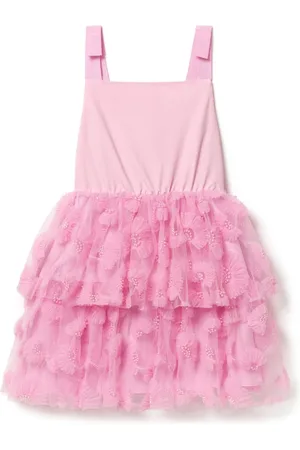 Self-Portrait Sequin-embellished tulle dress
