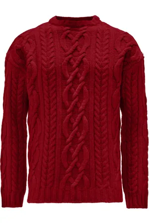 J.W.Anderson Cable-knit crew-neck jumper
