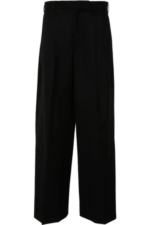 Simone Rocha Pleated wide-leg trousers