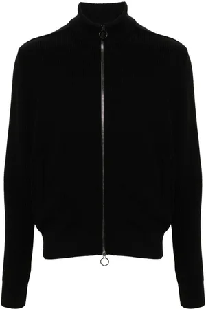 Paul & Shark Ribbed-knit cardigan
