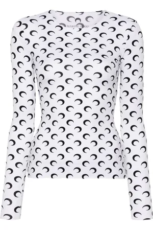 Marine Serre Moon print T-shirt