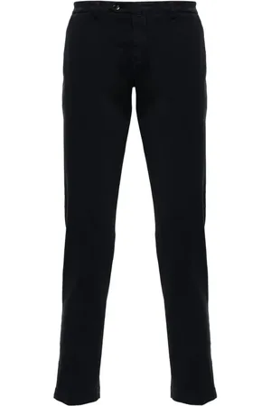 BRIGLIA Cotton chino trousers