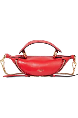 LANCEL Origami leather mini crossbody bag