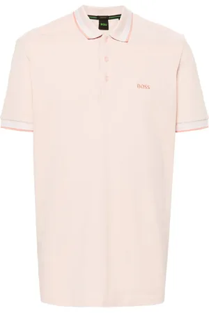 HUGO BOSS Logo-embroidered polo shirt
