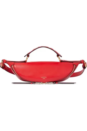 LANCEL Small Origami leather crossbody bag