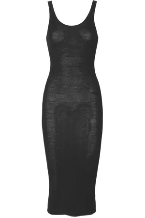 Cashmere In Love Sleeveless wool midi dress