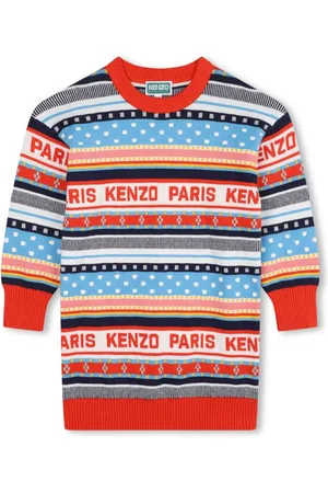 Kenzo Striped jacquard knitted jumper