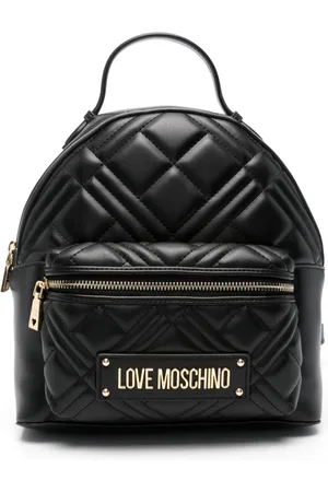 Moschino Quilted leather backpack