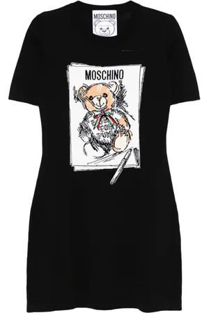 Moschino Teddy Bear-intarsia dress