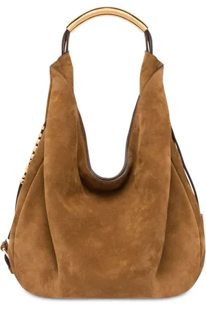 Moschino Slouchy leather shoulder bag