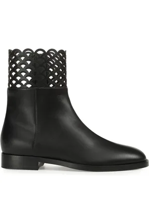 Sergio Rossi Mermaid leather boots