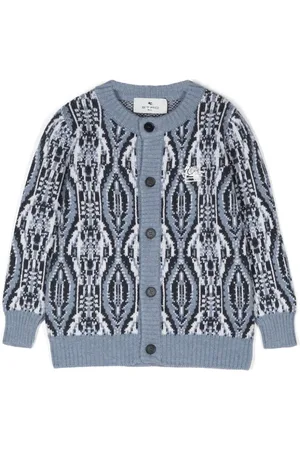 Etro Pegaso-embroidered cardigan